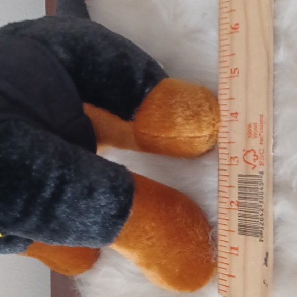 Rottweiler plush stuffed dog puppy removeable Protect Life Jacket not used - Picture 13 of 13